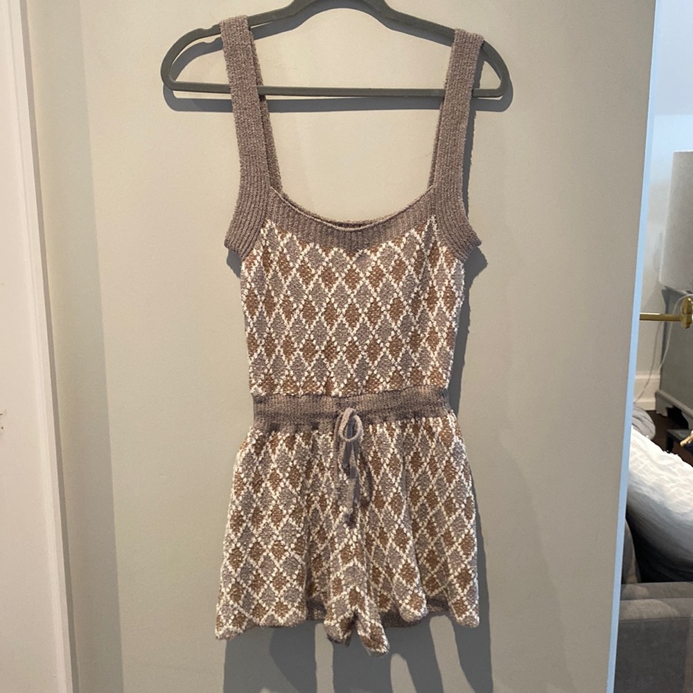 Free people knit romper